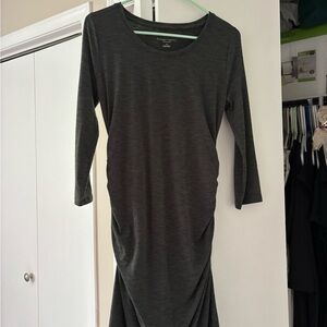 Olive Green Maternity Dress